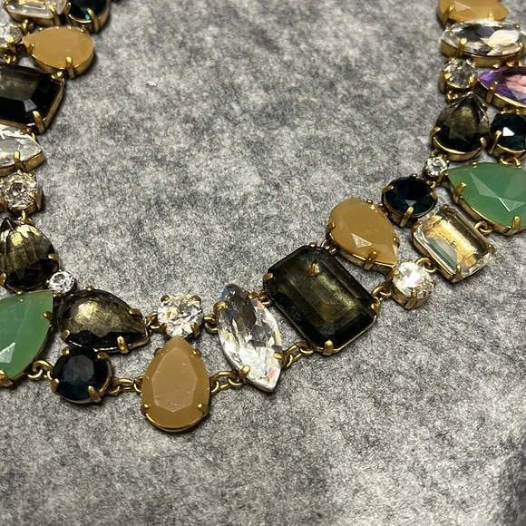 J Crew Rhinestone Necklace - Picture 2 of 2